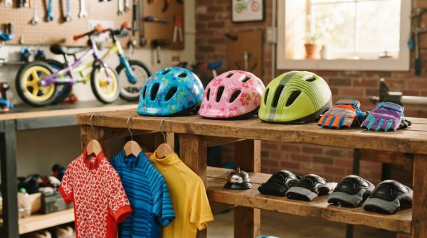 Zoom sur les équipements de vélo pour enfants
